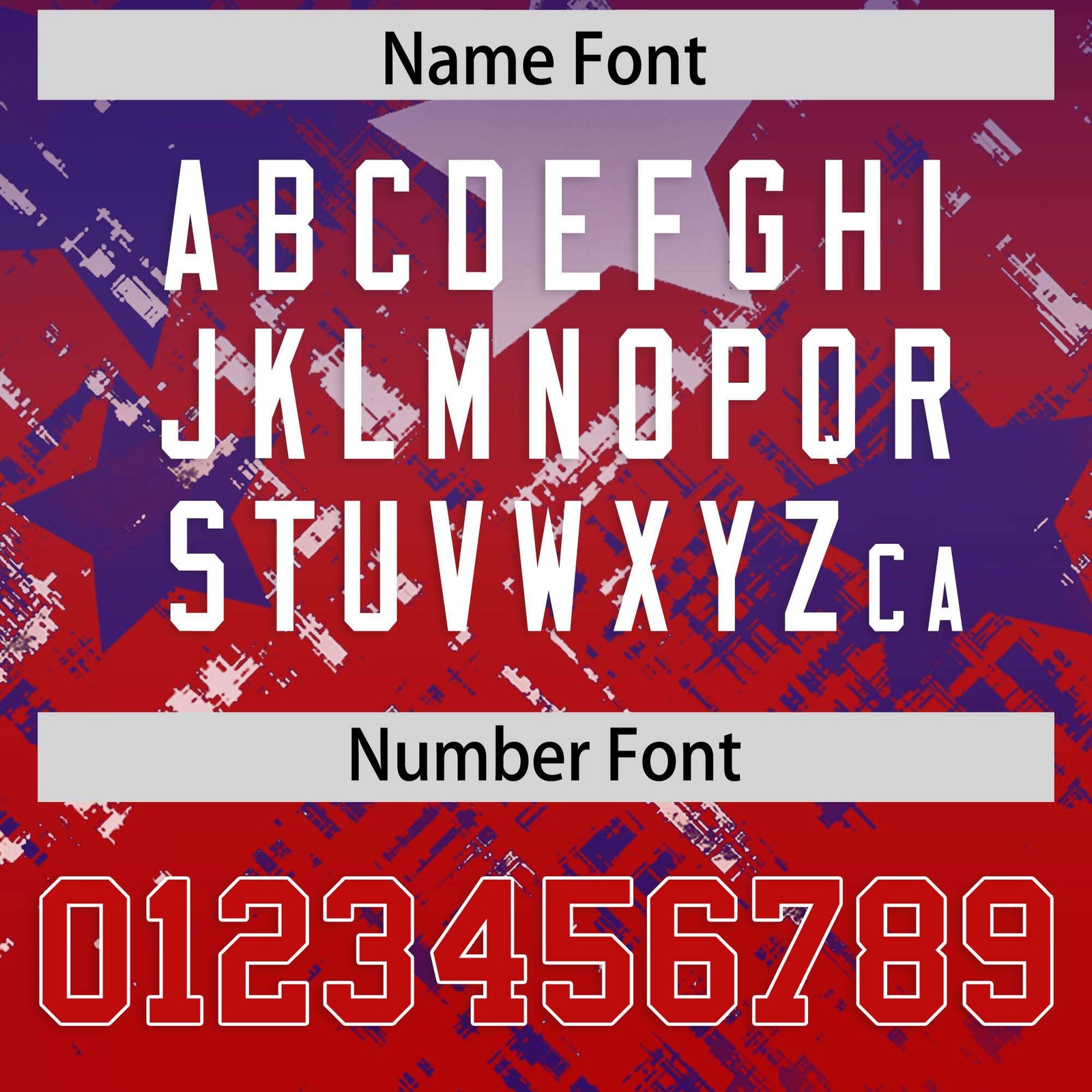 Custom Purple and Red Customize Flag Football Jersey - 7v7 Uniform| KXKSHOP