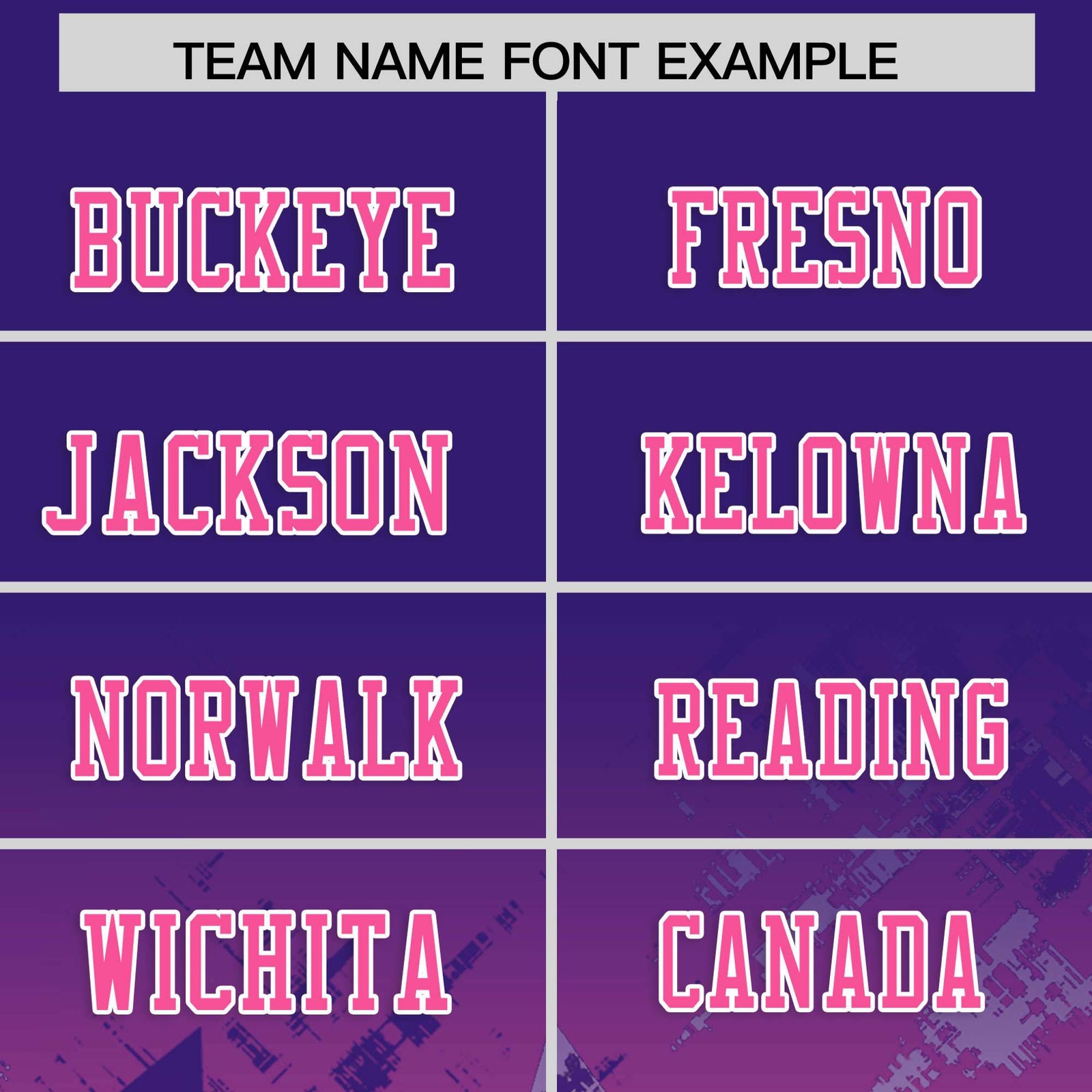 Custom Purple and Pink Customize Flag Football Jersey - 7v7 Uniform| KXKSHOP