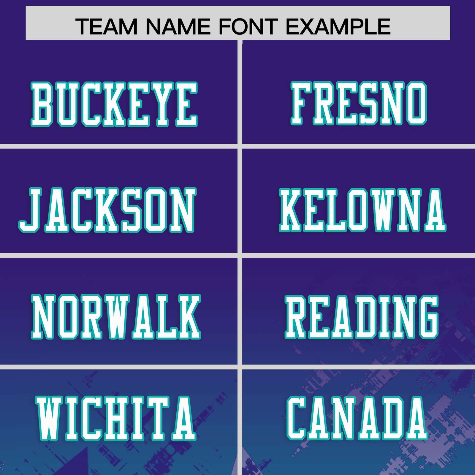 Custom Purple and Aqua Customize Flag Football Jersey - 7v7 Uniform| KXKSHOP