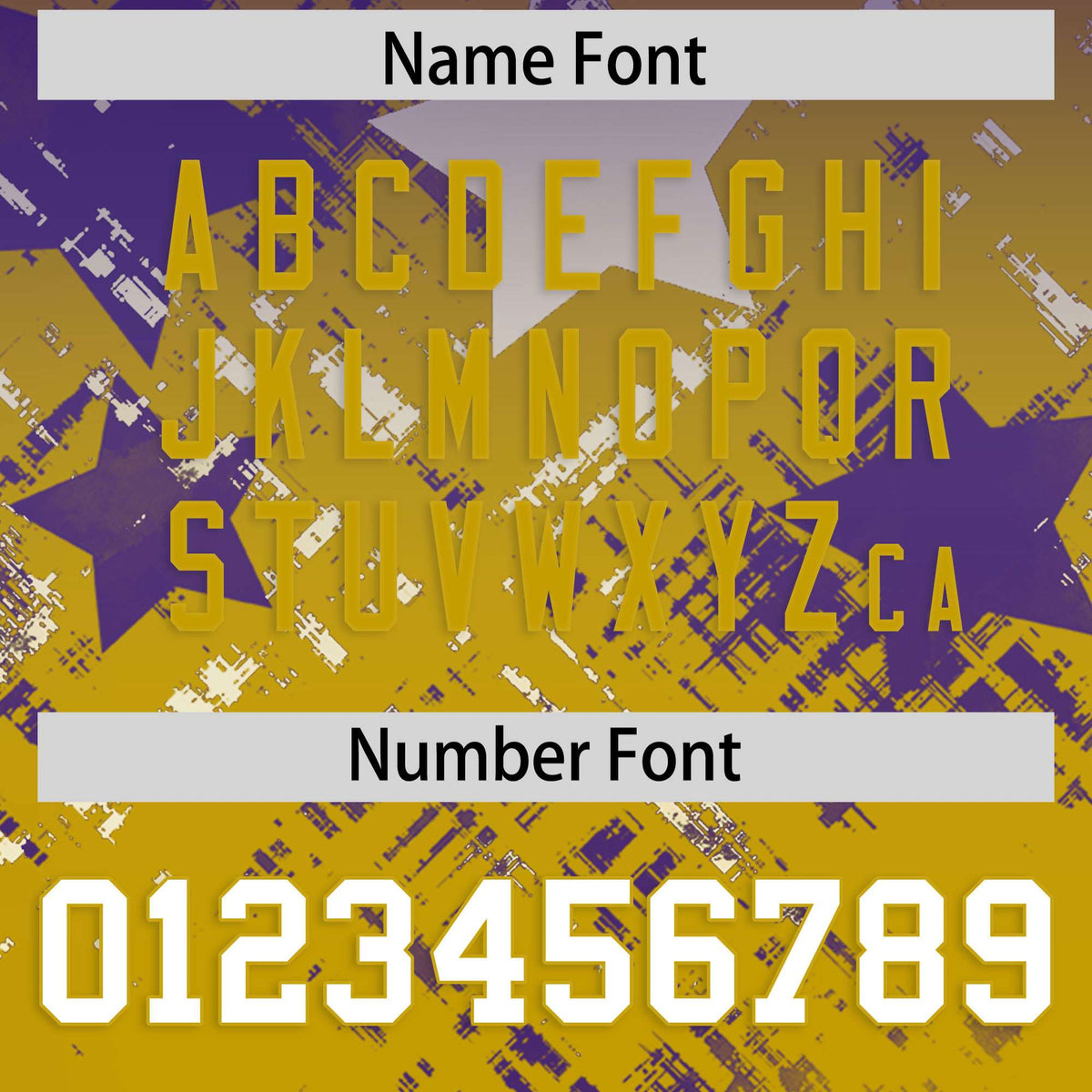 Custom Purple and Old Gold Customize Flag Football Jersey - 7v7 Uniform| KXKSHOP