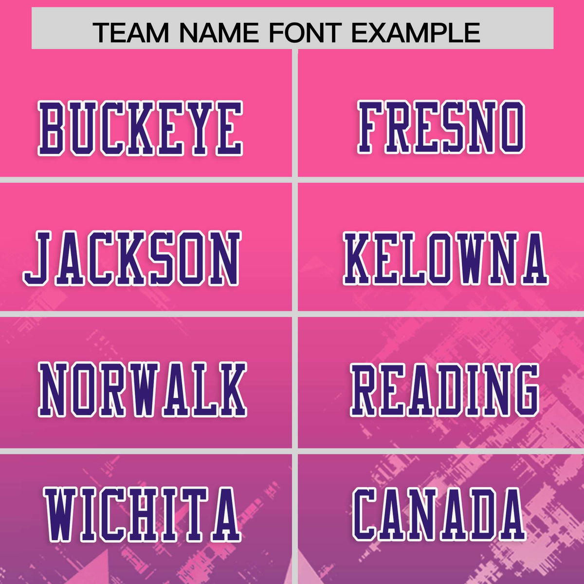 Custom Pink and Purple Customize Flag Football Jersey - 7v7 Uniform| KXKSHOP