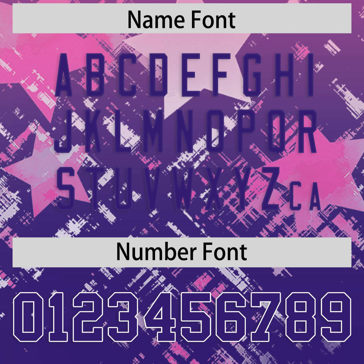 Custom Pink and Purple Customize Flag Football Jersey - 7v7 Uniform| KXKSHOP