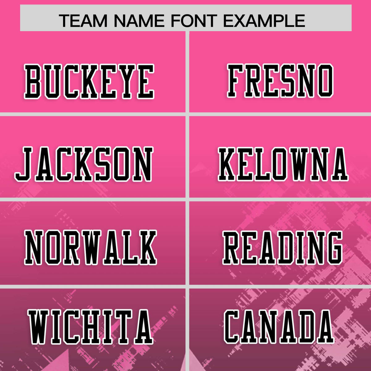 Custom Pink and Black Customize Flag Football Jersey - 7v7 Uniform| KXKSHOP