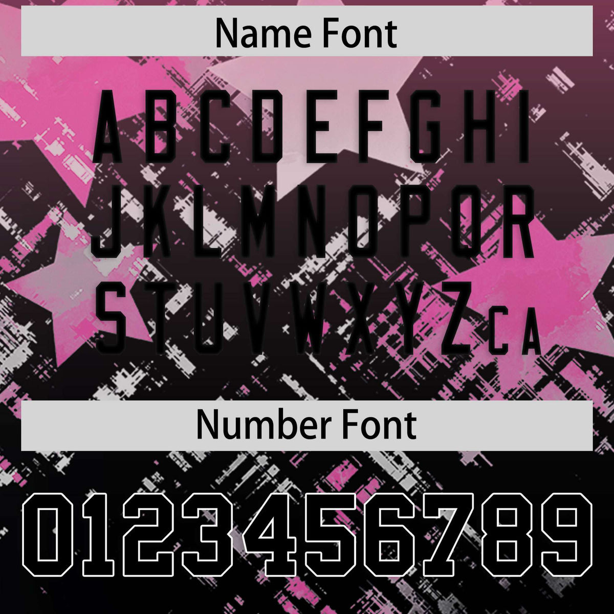 Custom Pink and Black Customize Flag Football Jersey - 7v7 Uniform| KXKSHOP