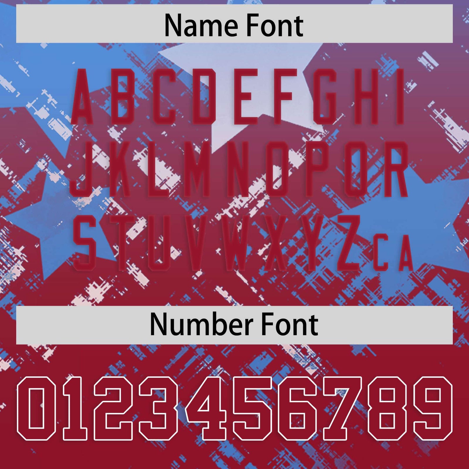 Custom Light Blue and Cardinal Customize Flag Football Jersey - 7v7 Uniform| KXKSHOP