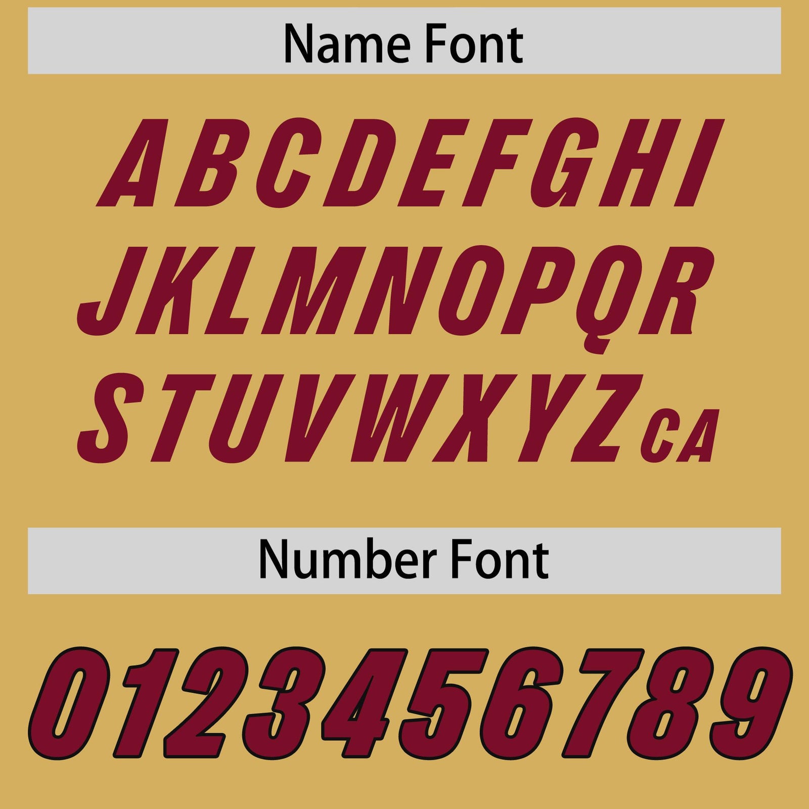 Custom Old Gold Cardinal and Black Side Stripe Pattern Authentic Football Jersey