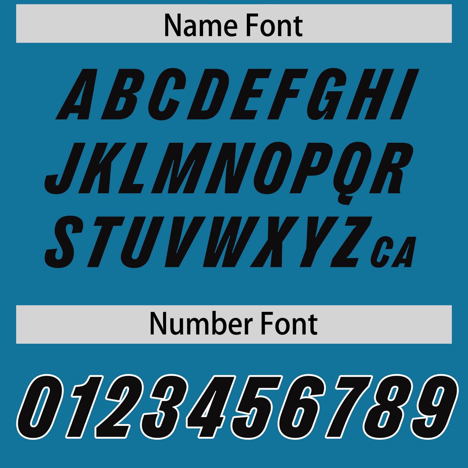 Custom Panther Blue Black and White Side Stripe Pattern Authentic Football Jersey