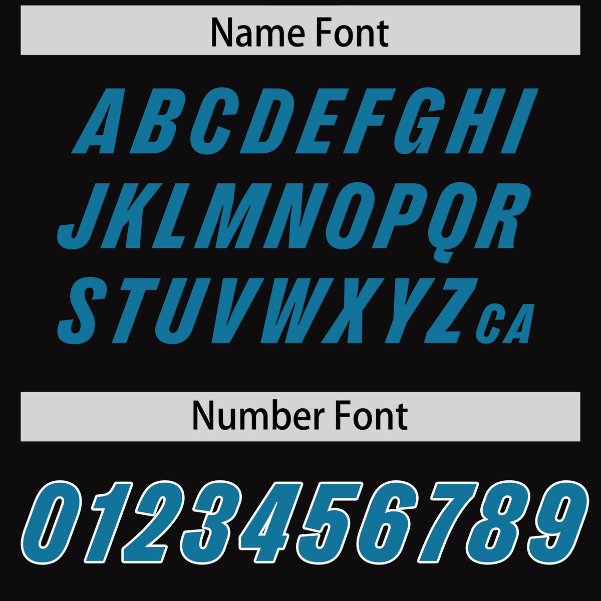 Custom Black Panther Blue and White Side Stripe Pattern Authentic Football Jersey