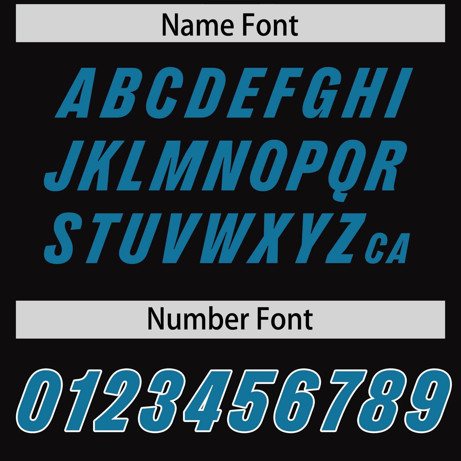 Custom Black Panther Blue and White Side Stripe Pattern Authentic Football Jersey