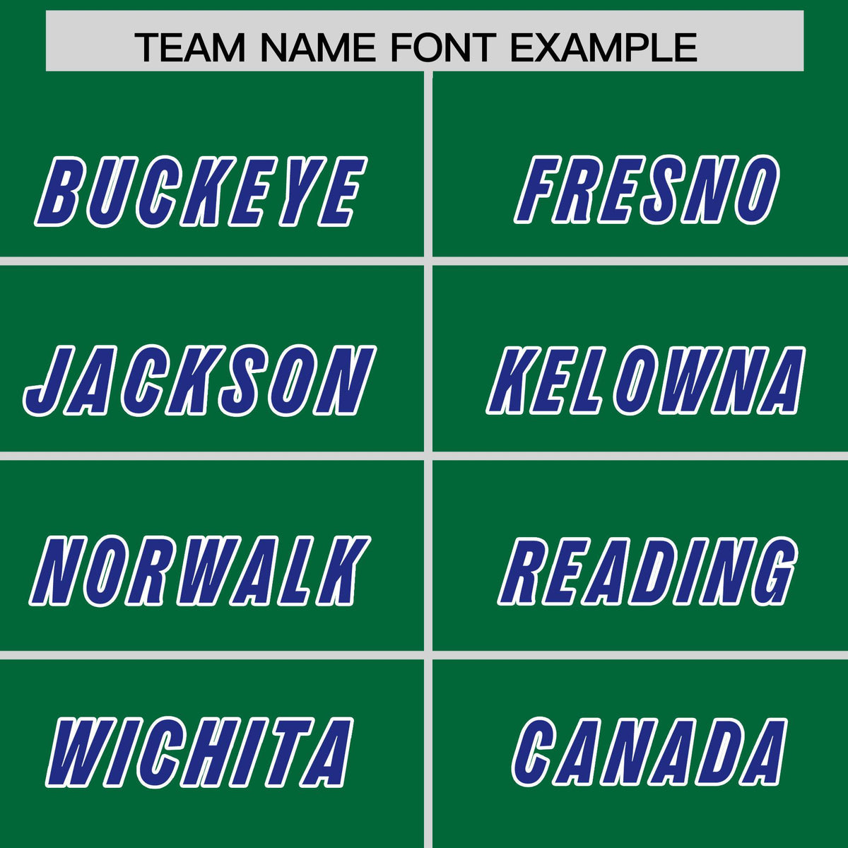 Custom Kelly Green Royal and White Side Stripe Pattern Authentic Football Jersey