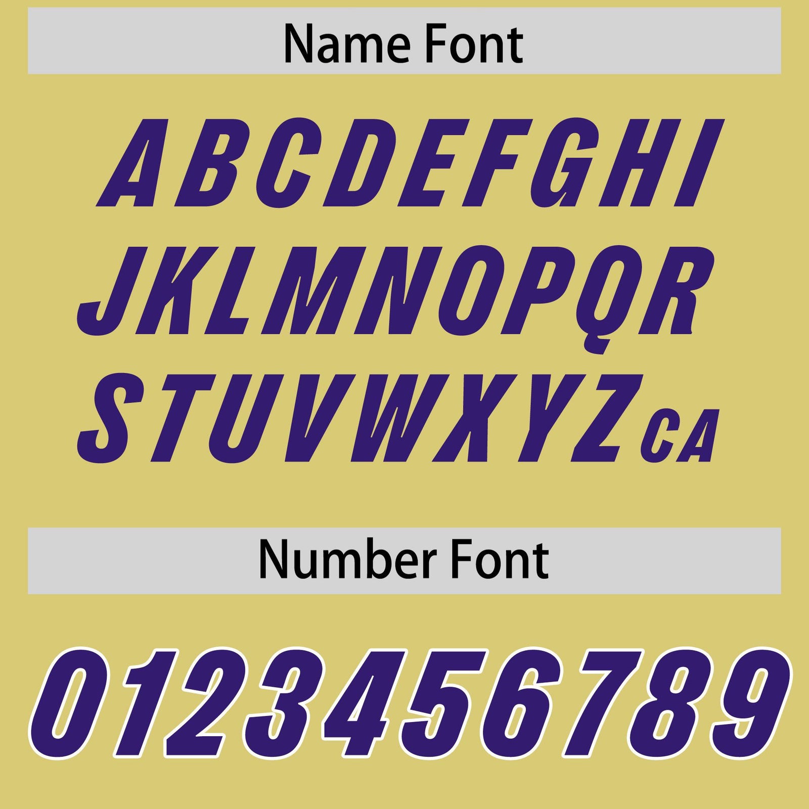 Custom Old Gold Purple and White Side Stripe Pattern Authentic Football Jersey