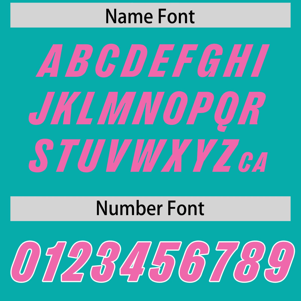 Custom Aqua Pink and White Side Stripe Pattern Authentic Football Jersey