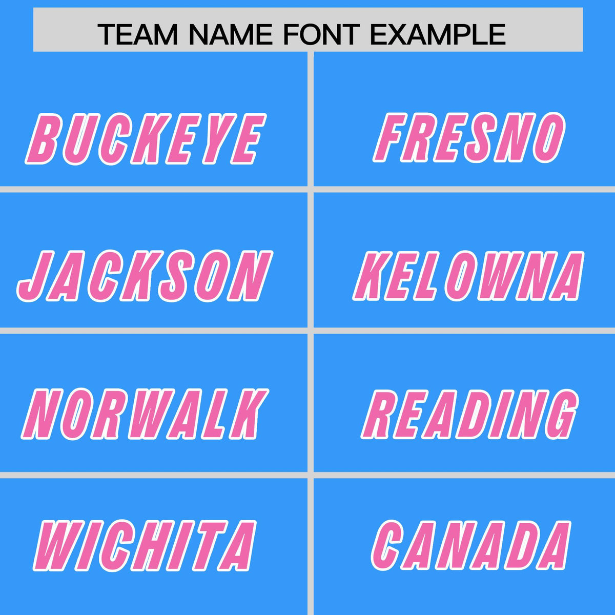 Custom Light Blue Pink and White Side Stripe Pattern Authentic Football Jersey