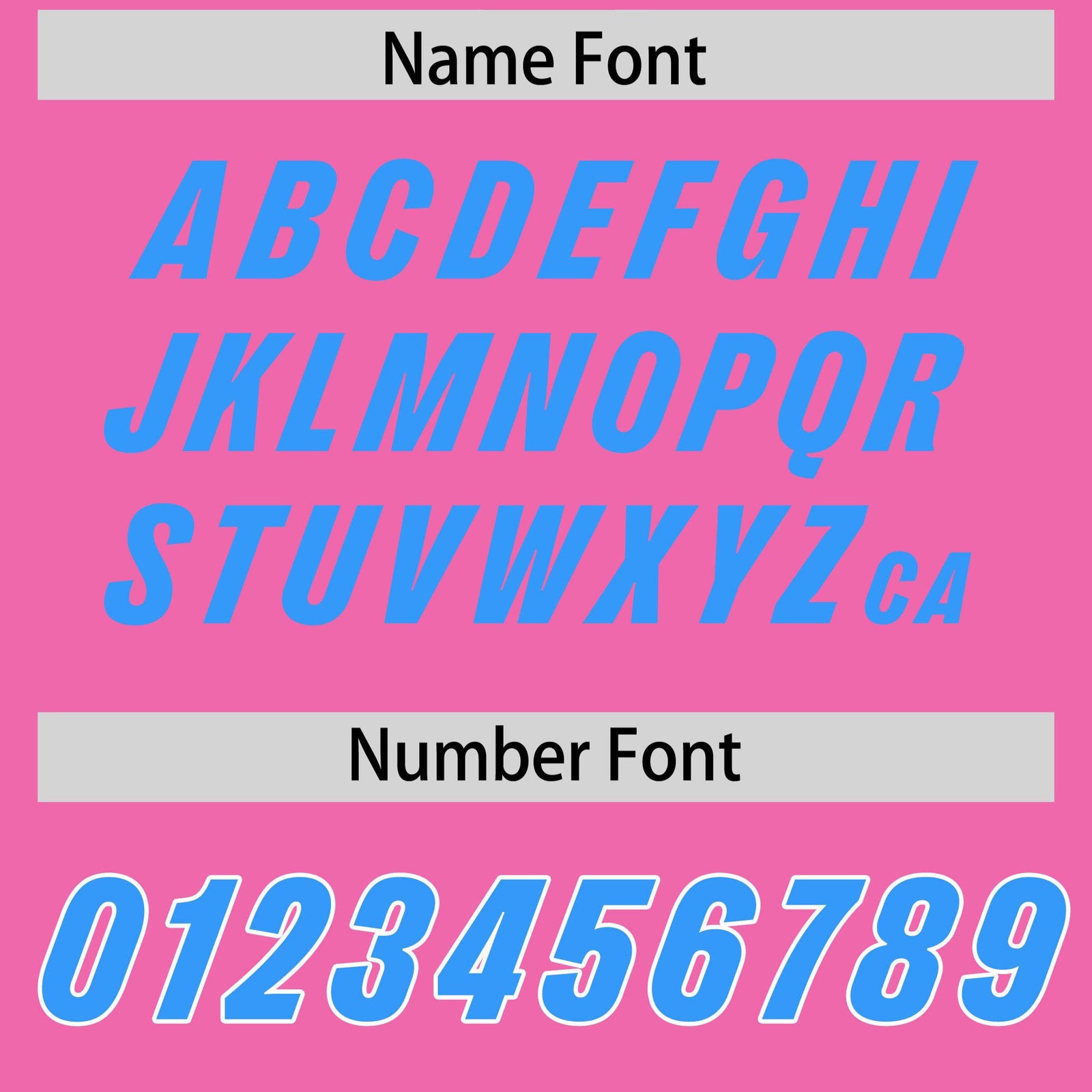 Custom Pink Light Blue and White Side Stripe Pattern Authentic Football Jersey