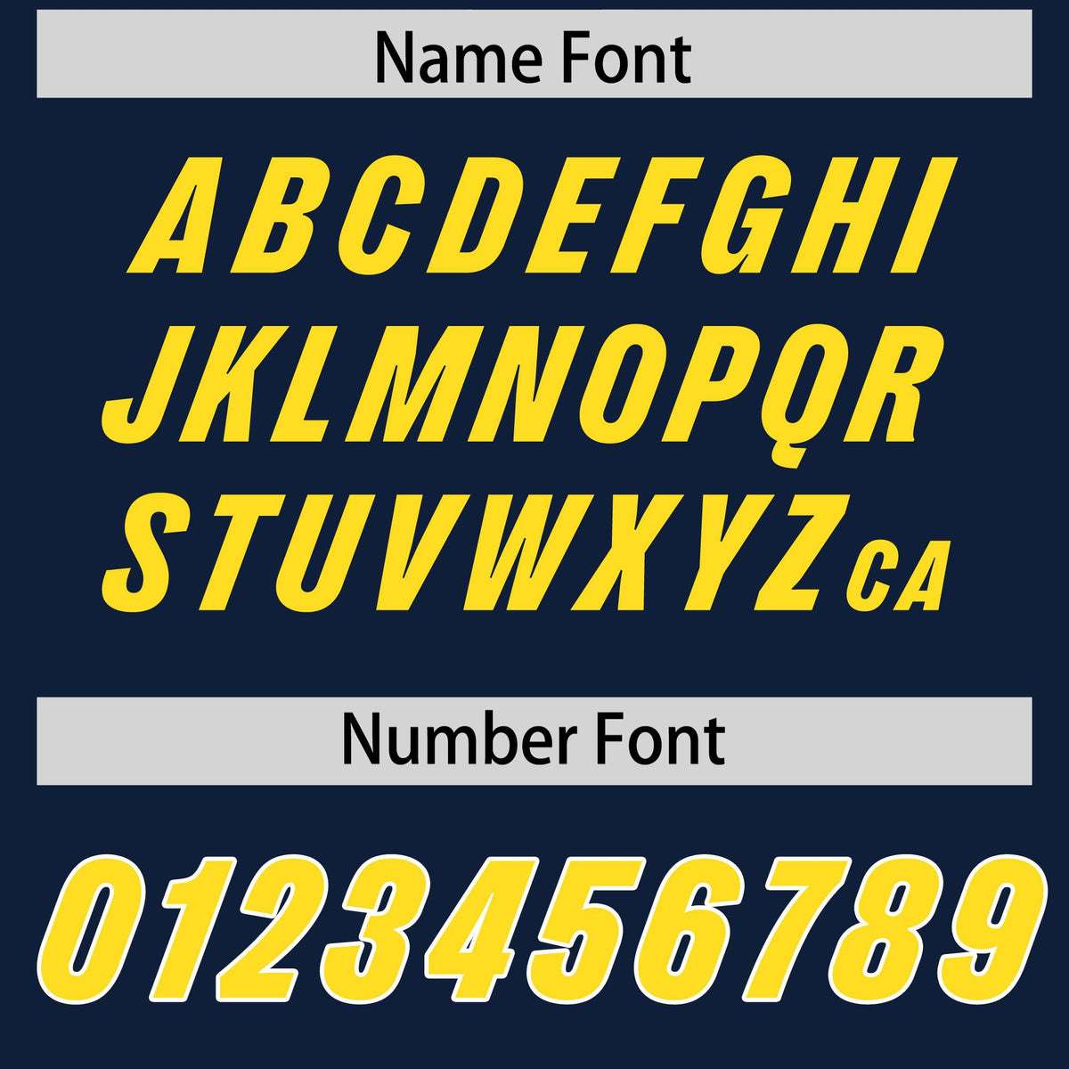 Custom Navy Gold and White Side Stripe Pattern Authentic Football Jersey