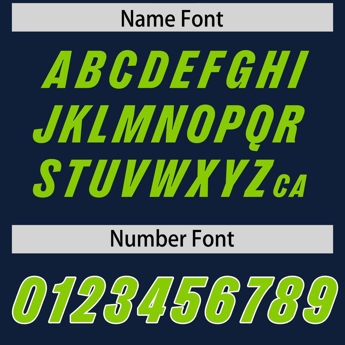 Custom Navy Neon Green and White Side Stripe Pattern Authentic Football Jersey