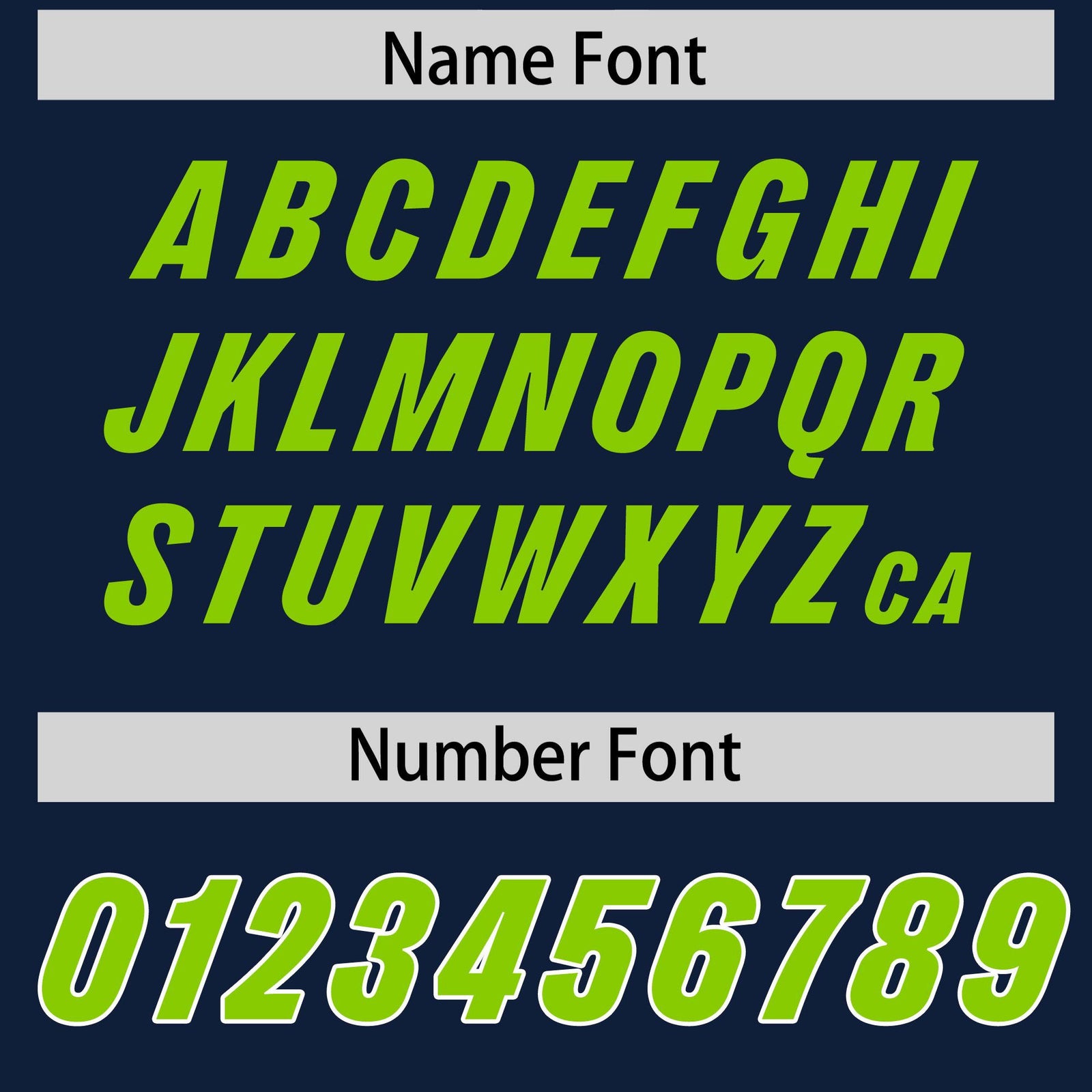 Custom Navy Neon Green and White Side Stripe Pattern Authentic Football Jersey