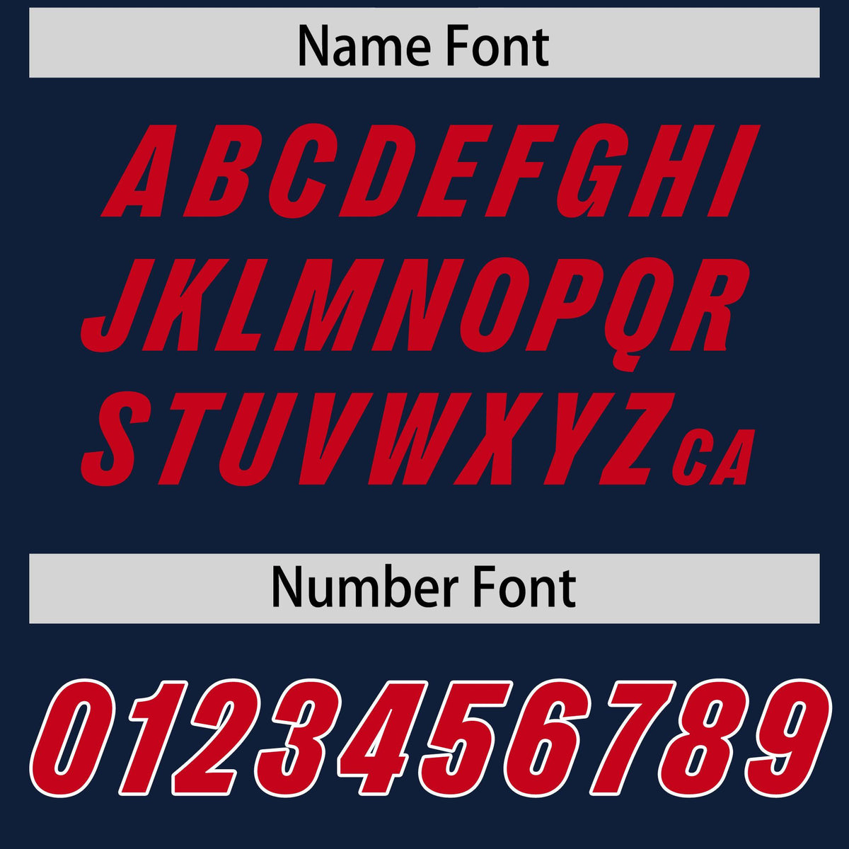 Custom Navy Red and White Side Stripe Pattern Authentic Football Jersey