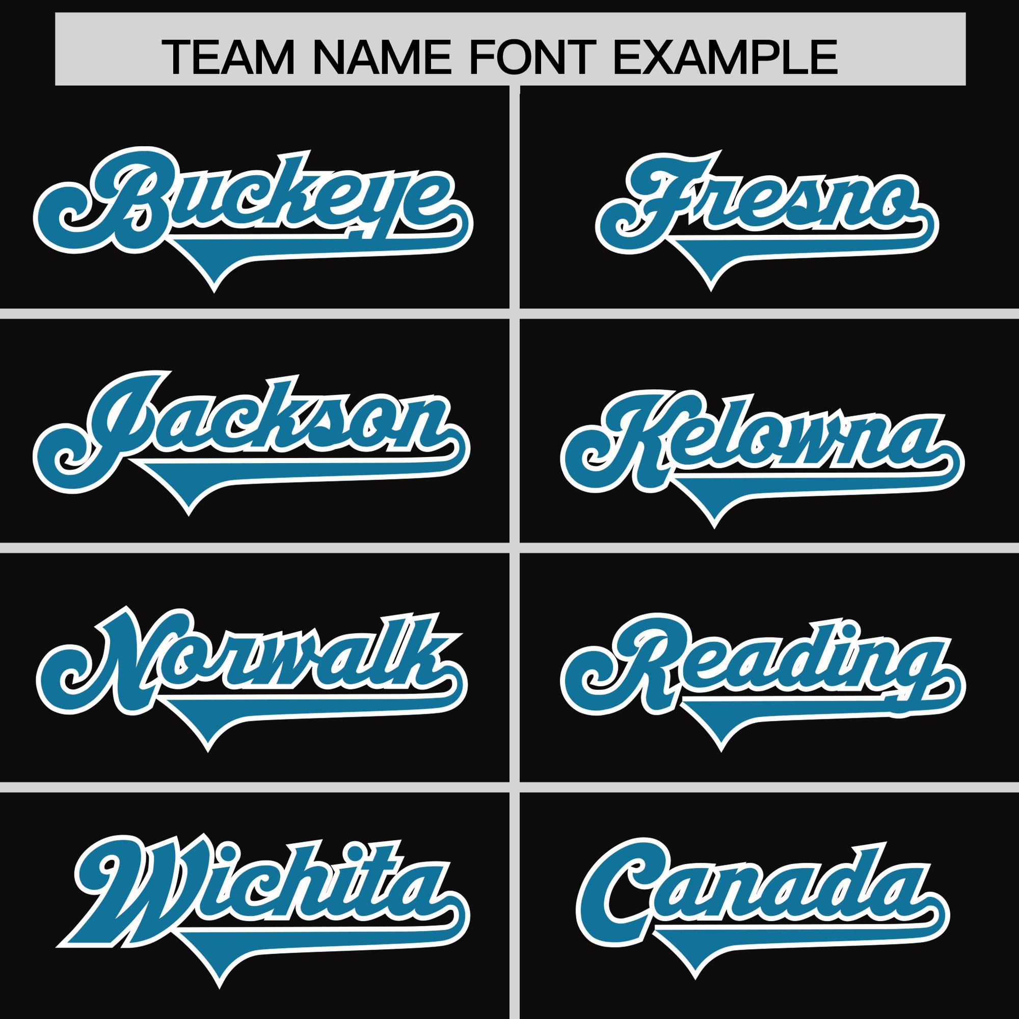 Custom Black Panther Blue and White Side Stripe Pattern Authentic Football Jersey