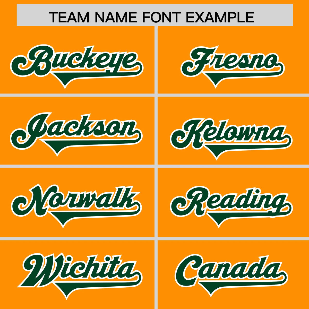 Custom Orange Green and White Side Stripe Pattern Authentic Football Jersey