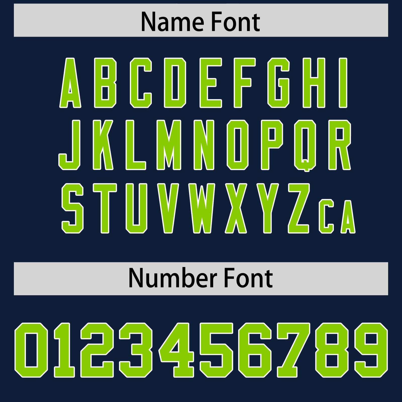 Custom Navy Neon Green and White Side Stripe Pattern Authentic Football Jersey