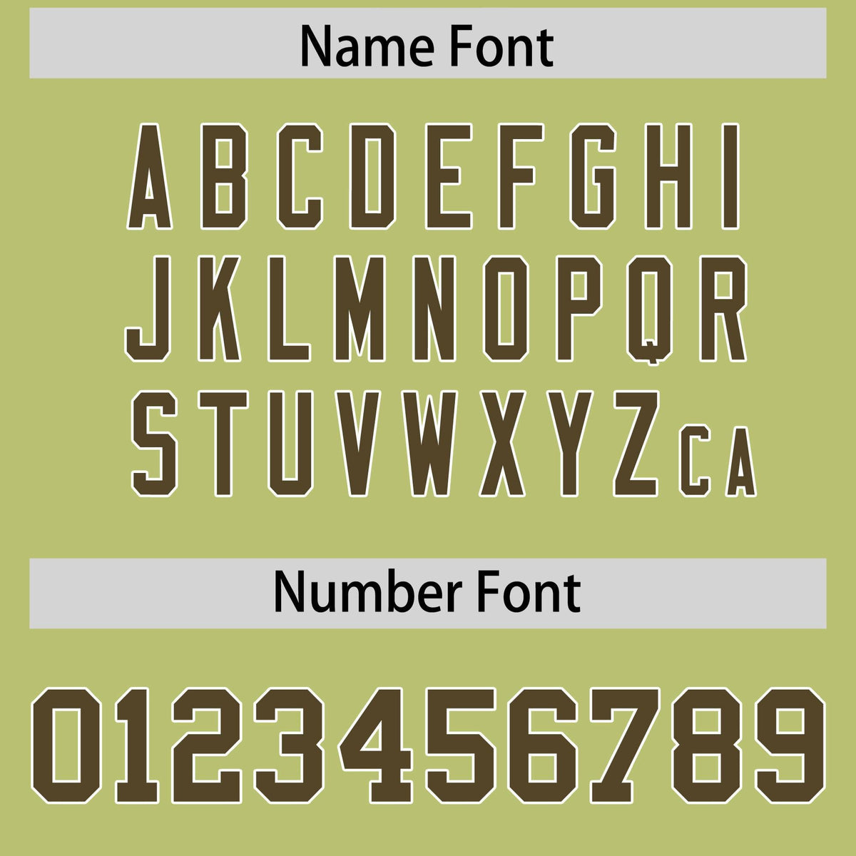 Custom Champagne Olive and White Side Stripe Pattern Authentic Football Jersey