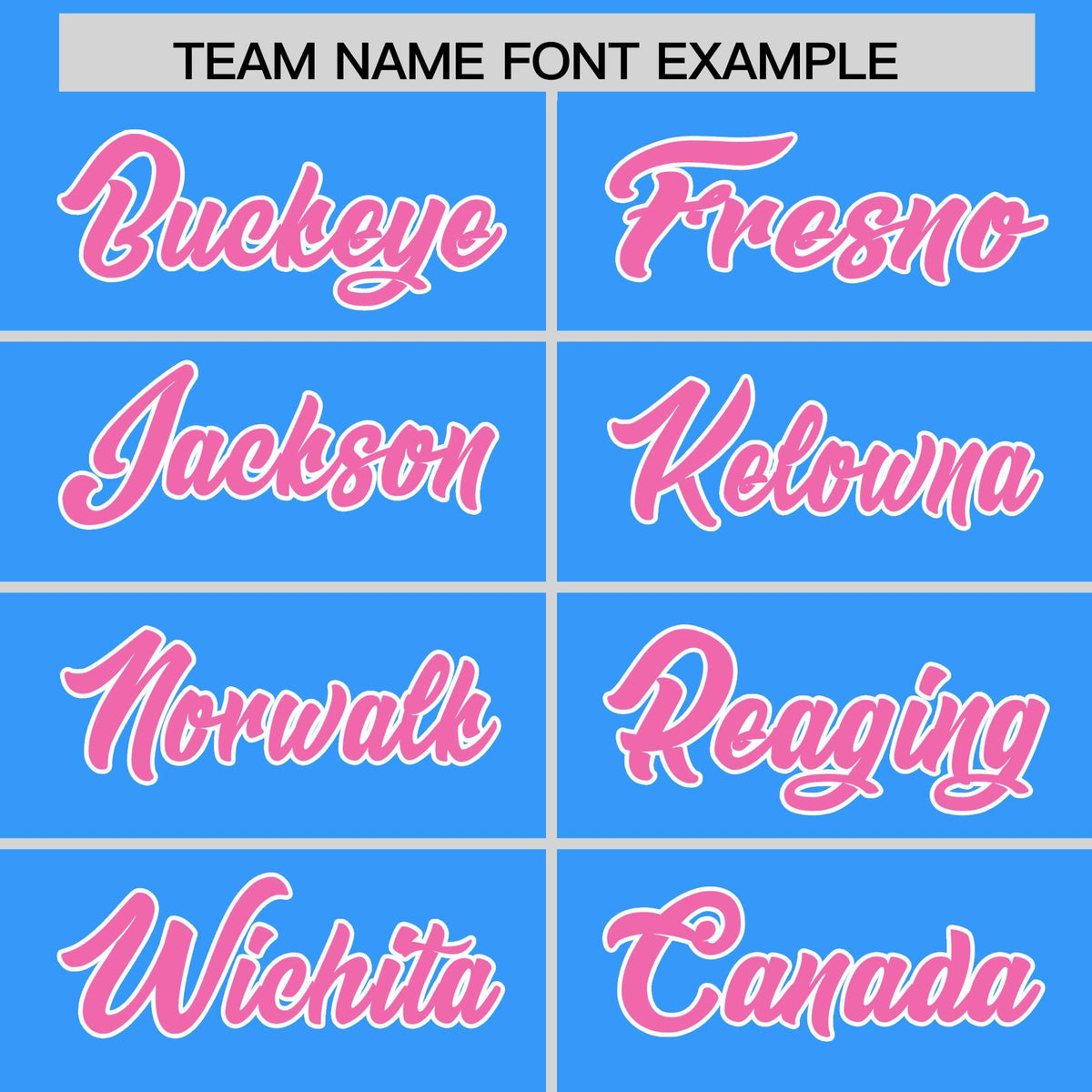 Custom Light Blue Pink and White Side Stripe Pattern Authentic Football Jersey