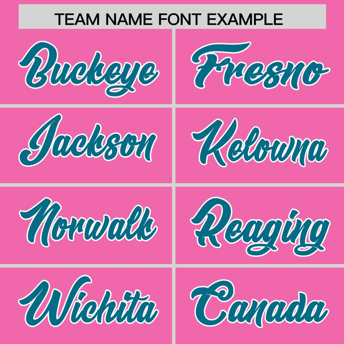 Custom Pink Aqua and White Side Stripe Pattern Authentic Football Jersey