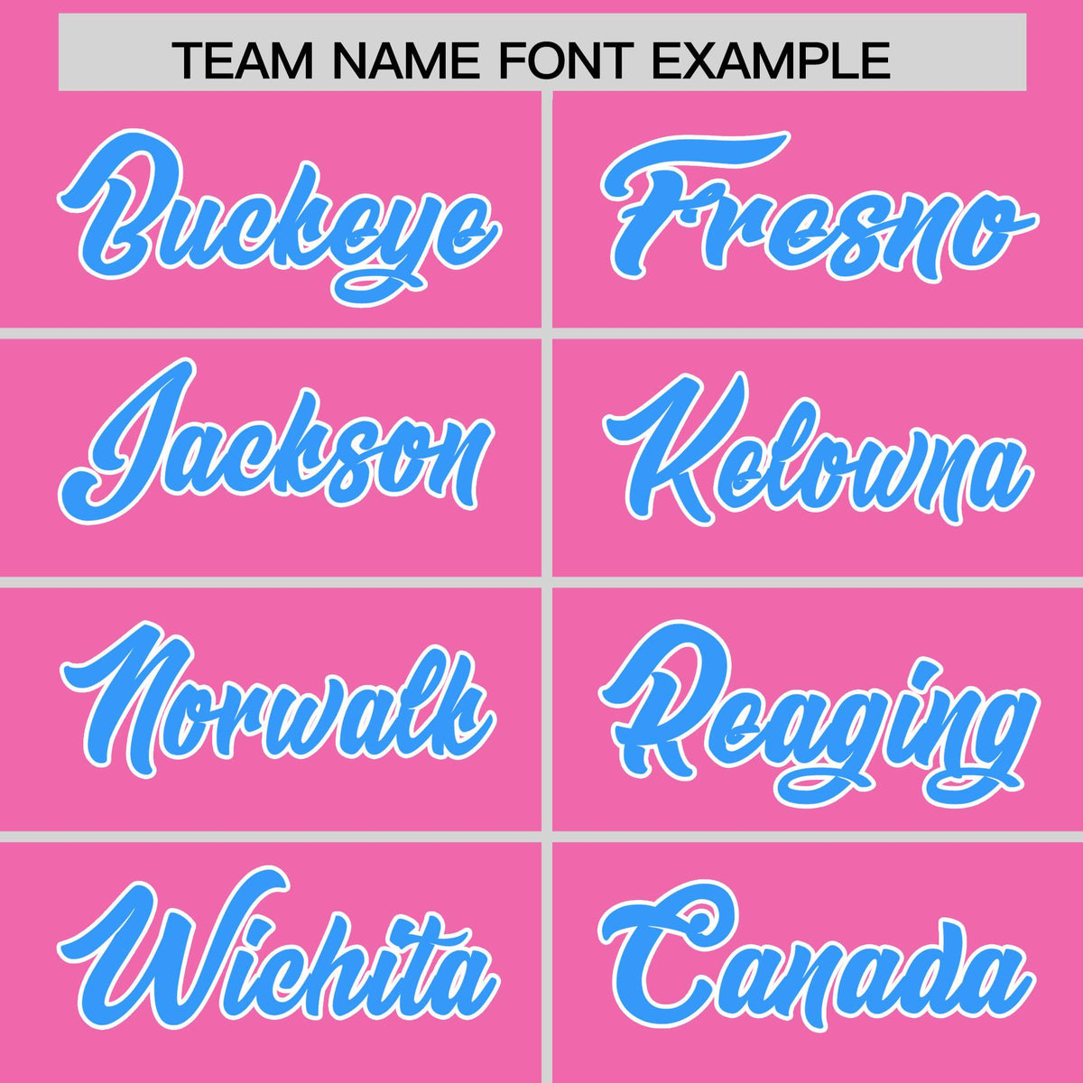 Custom Pink Light Blue and White Side Stripe Pattern Authentic Football Jersey