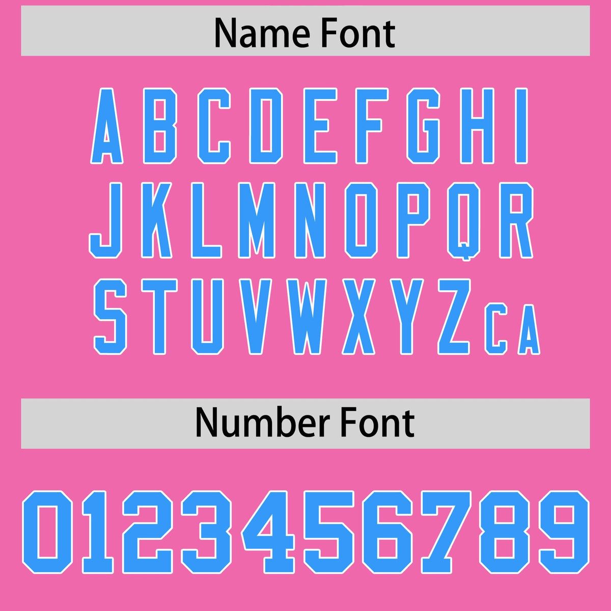 Custom Pink Light Blue and White Side Stripe Pattern Authentic Football Jersey