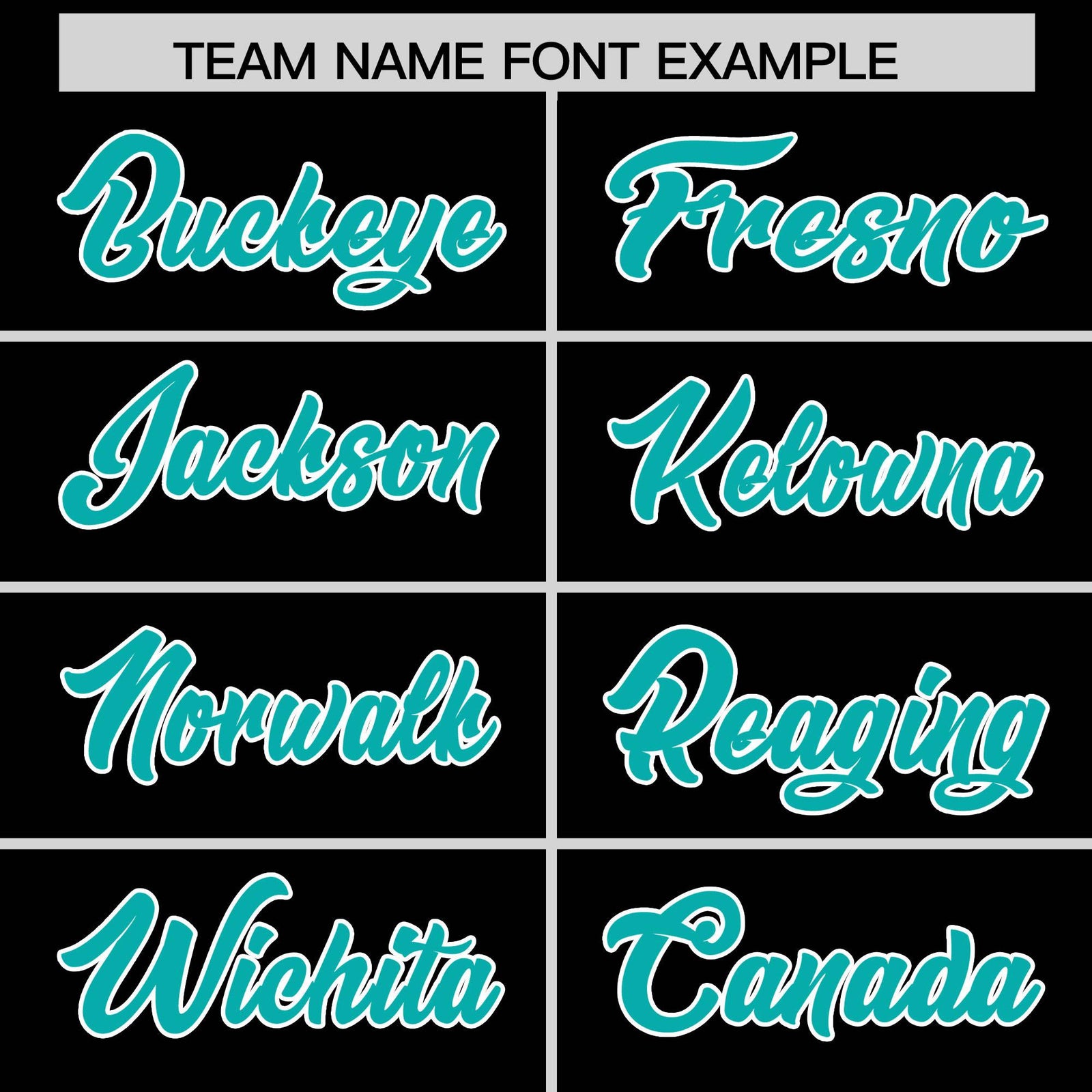 Custom Black Aqua and White Side Stripe Pattern Authentic Football Jersey