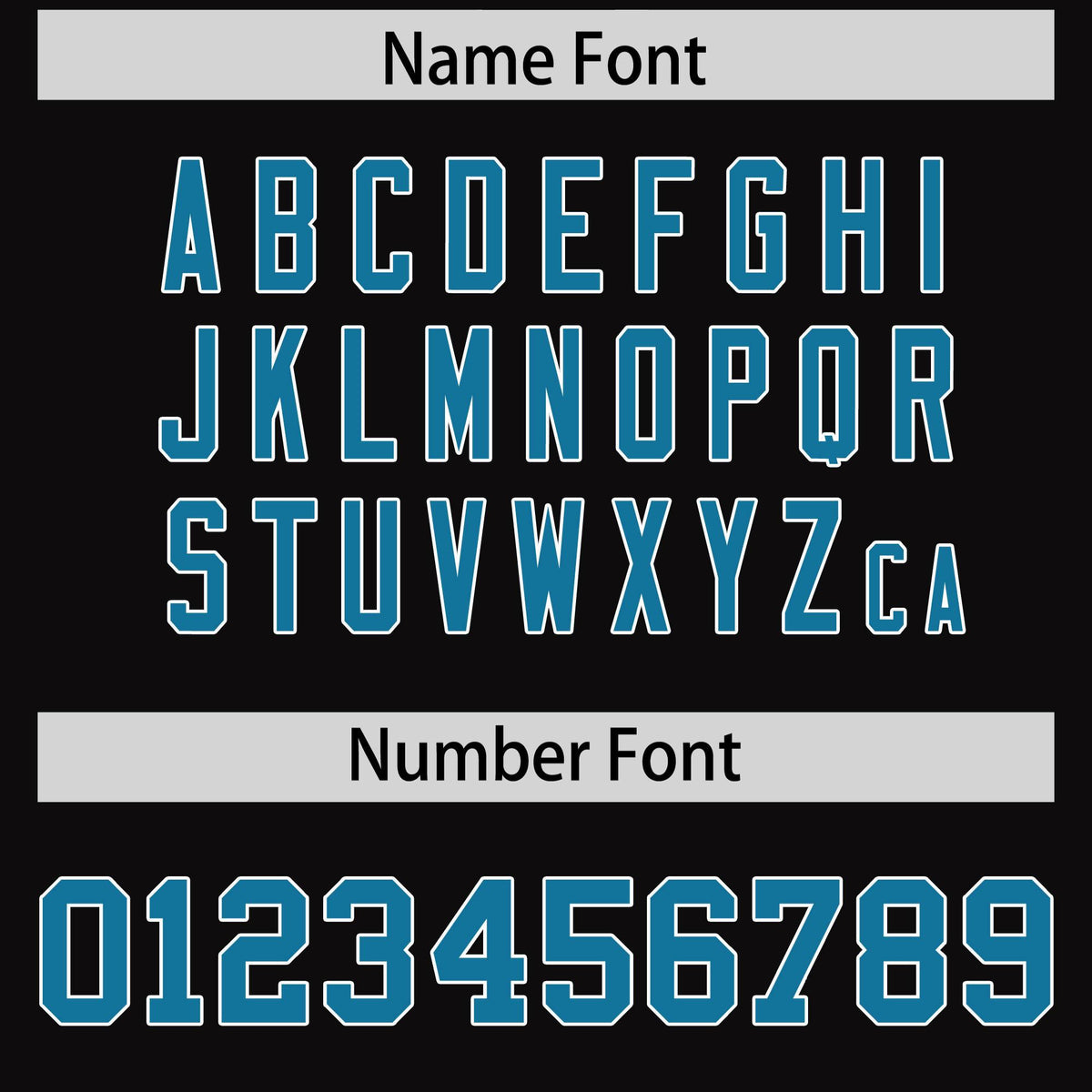 Custom Black Panther Blue and White Side Stripe Pattern Authentic Football Jersey