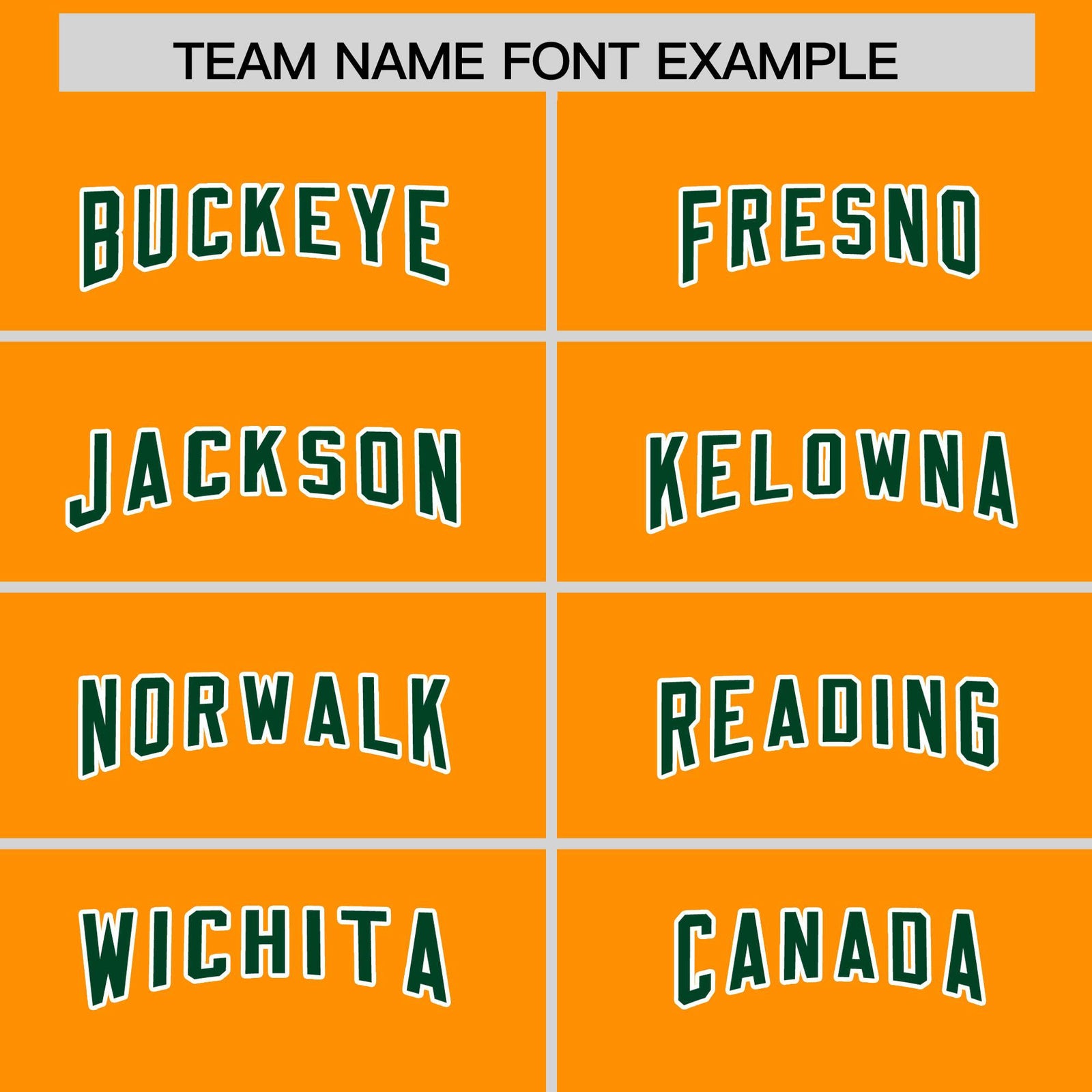 Custom Orange Green and White Side Stripe Pattern Authentic Football Jersey