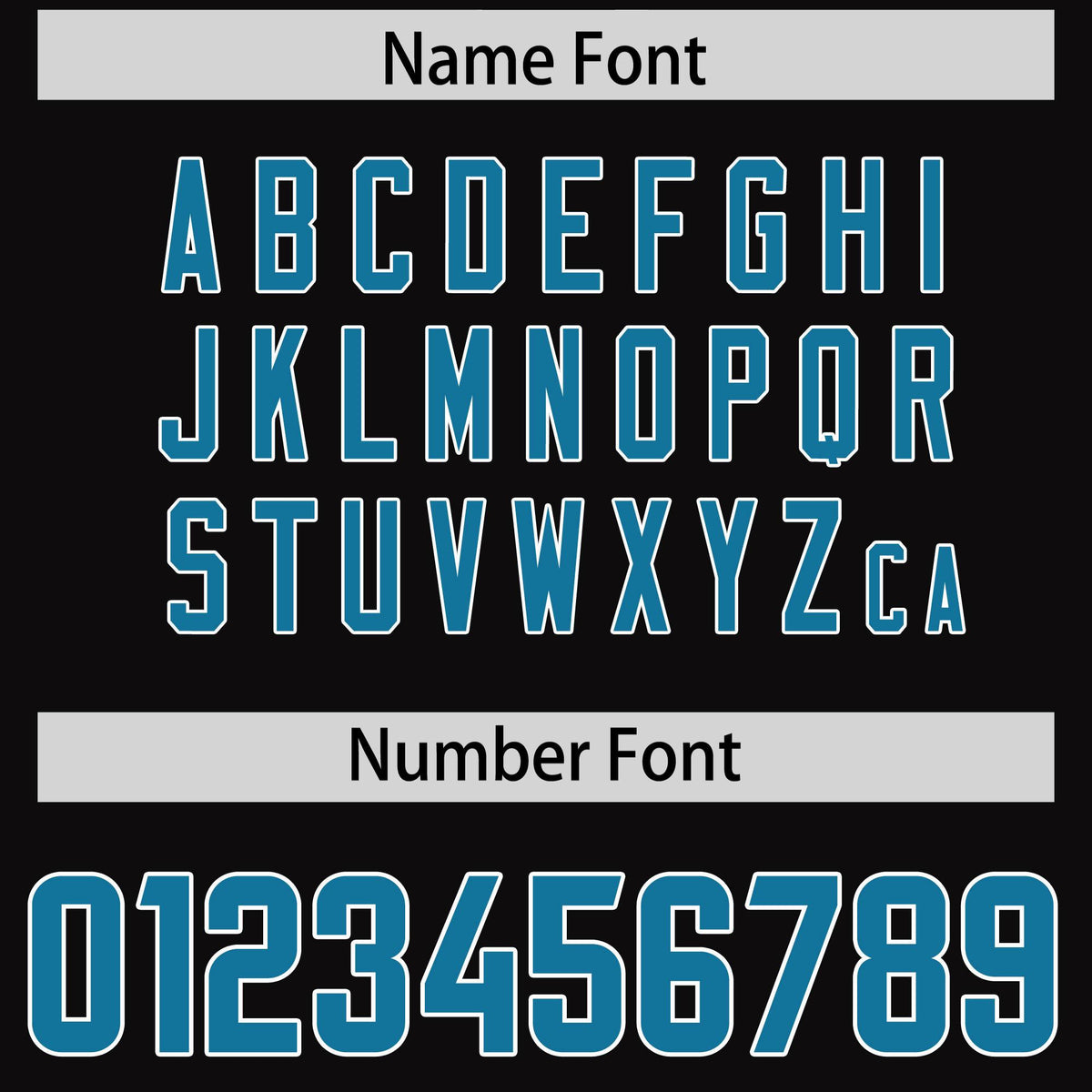 Custom Black Panther Blue and White Side Stripe Pattern Authentic Football Jersey