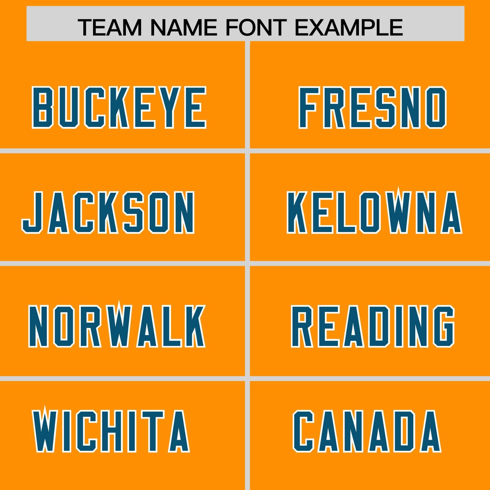 Custom Orange Panther Blue and White Side Stripe Pattern Authentic Football Jersey