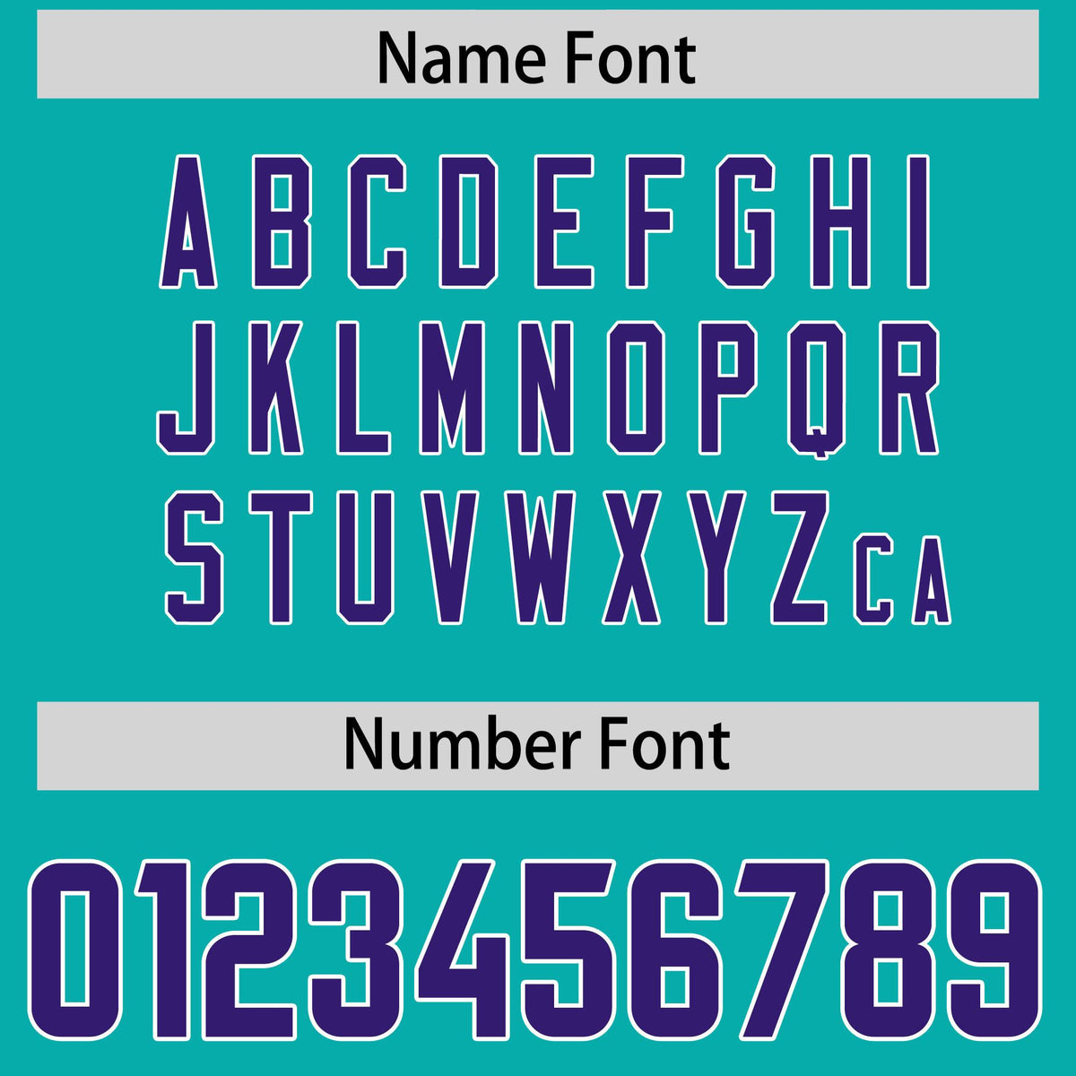 Custom Aqua Purple and White Side Stripe Pattern Authentic Football Jersey