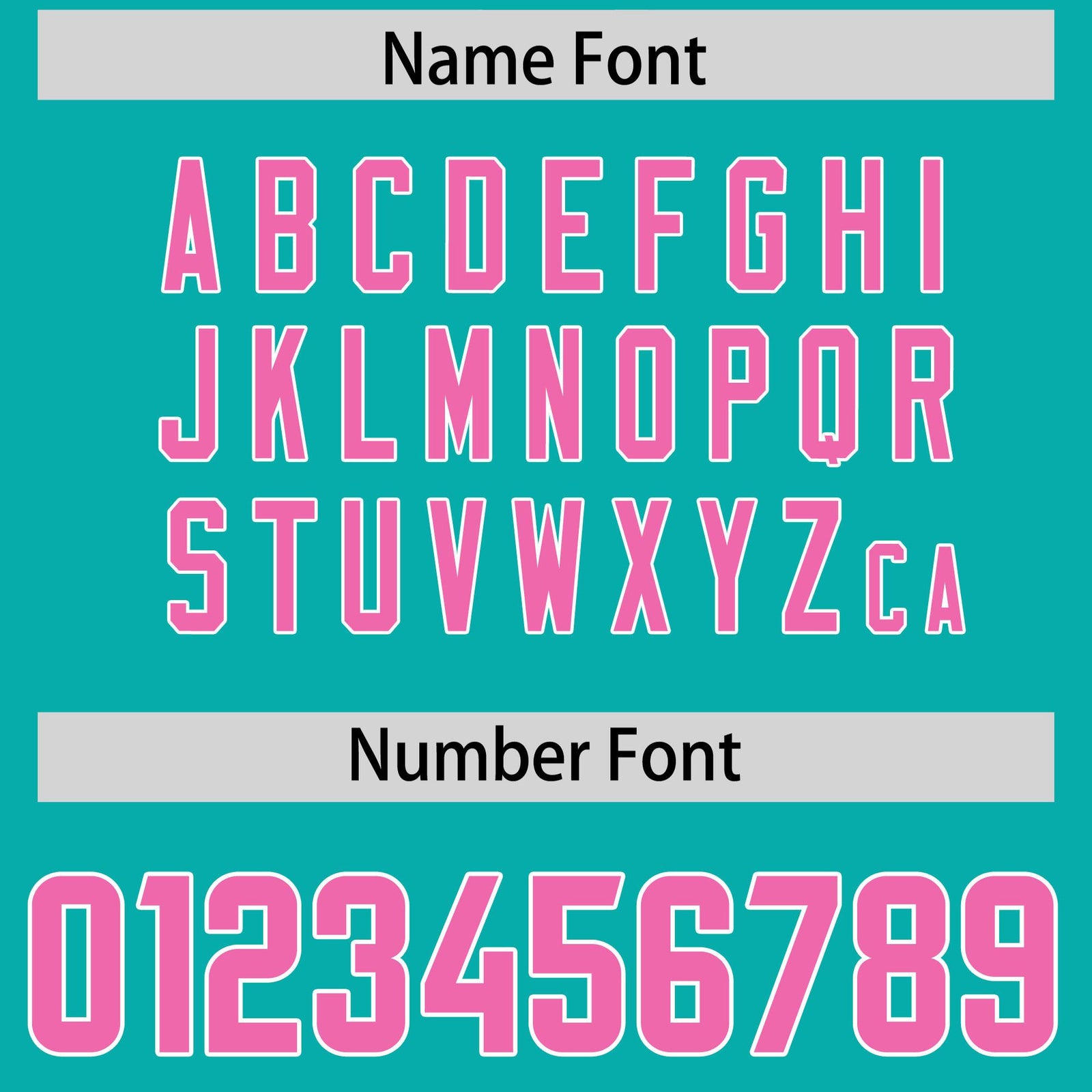 Custom Aqua Pink and White Side Stripe Pattern Authentic Football Jersey