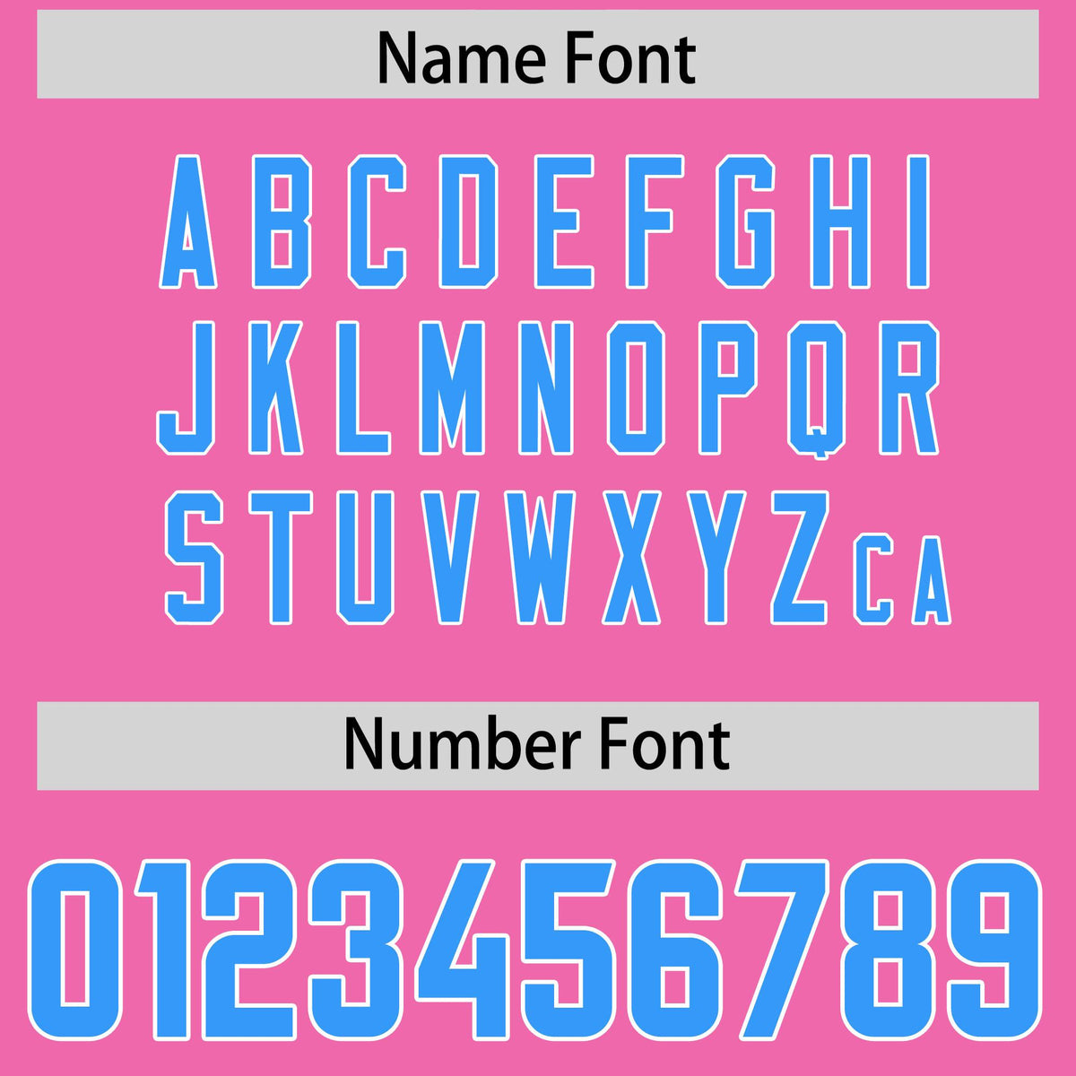 Custom Pink Light Blue and White Side Stripe Pattern Authentic Football Jersey