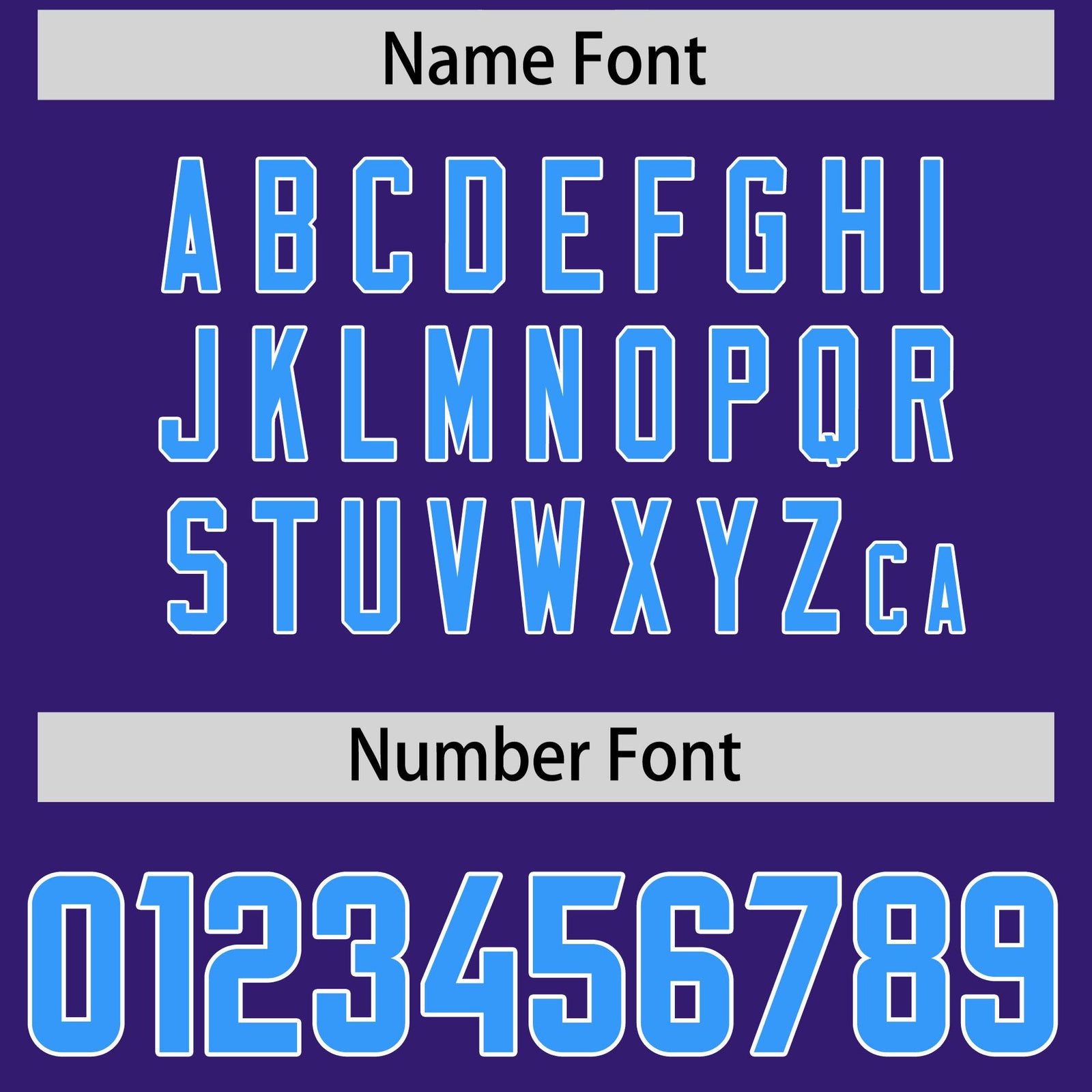 Custom Purple Light Blue and White Side Stripe Pattern Authentic Football Jersey