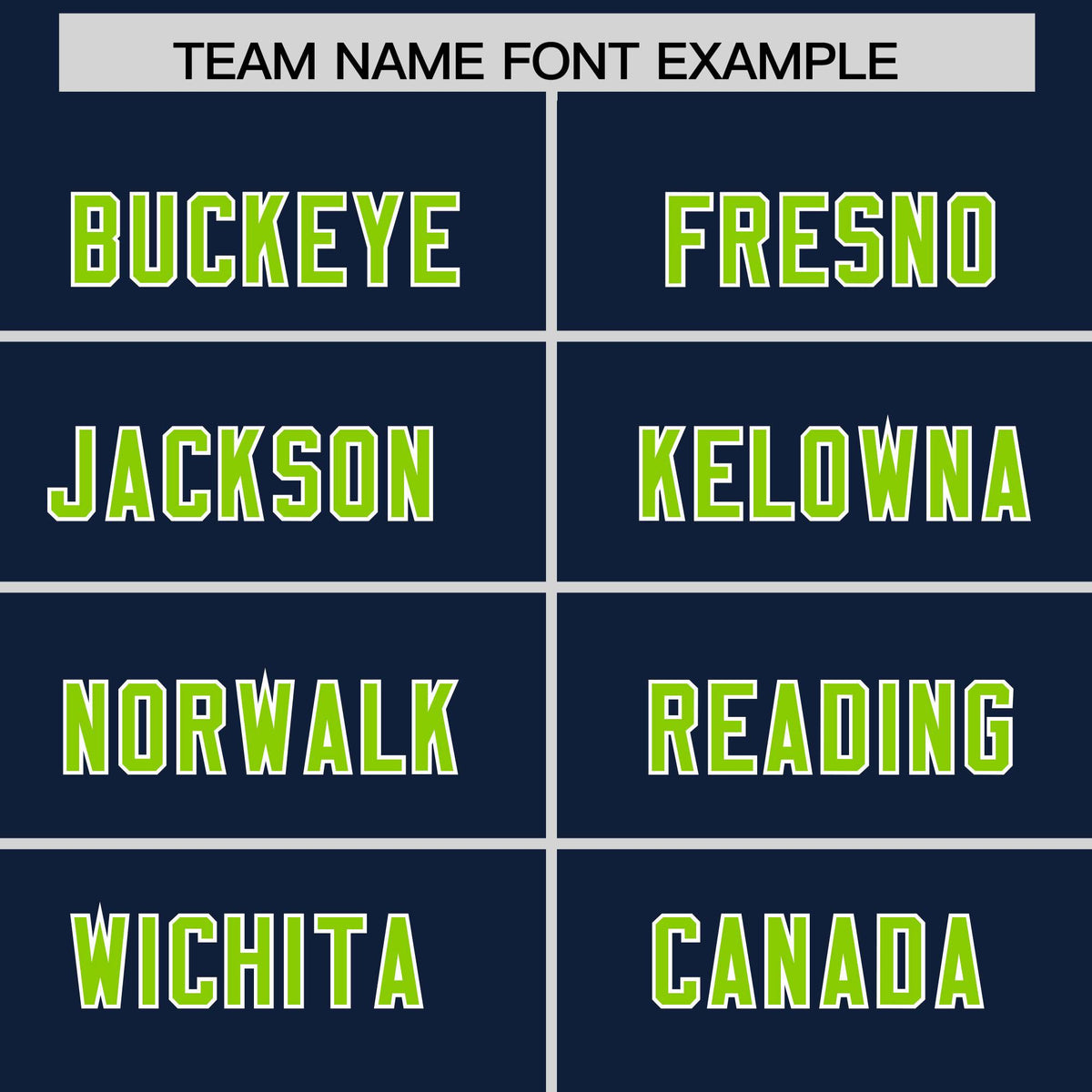 Custom Navy Neon Green and White Side Stripe Pattern Authentic Football Jersey