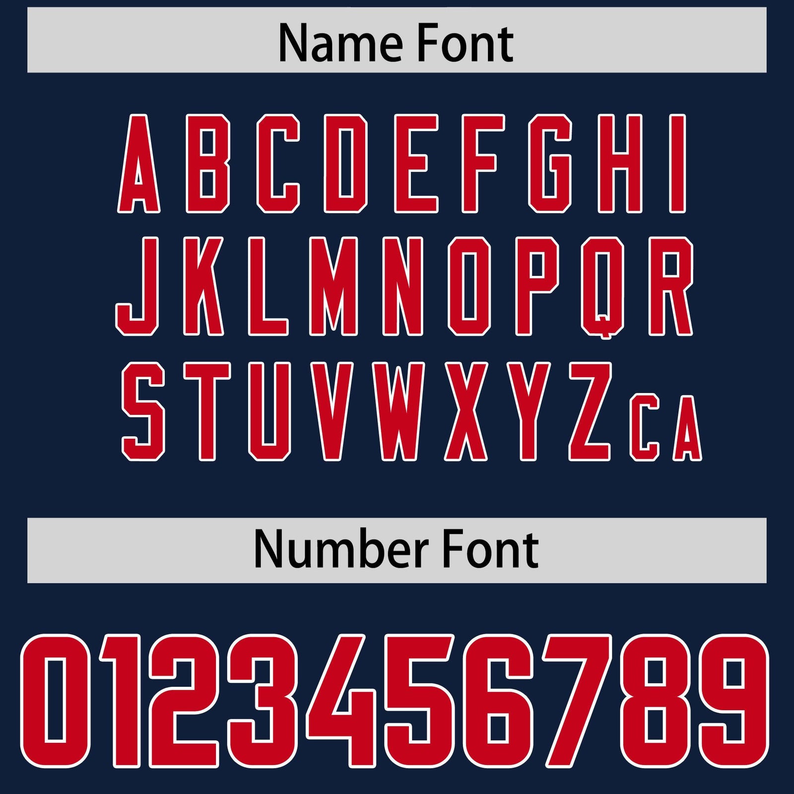 Custom Navy Red and White Side Stripe Pattern Authentic Football Jersey