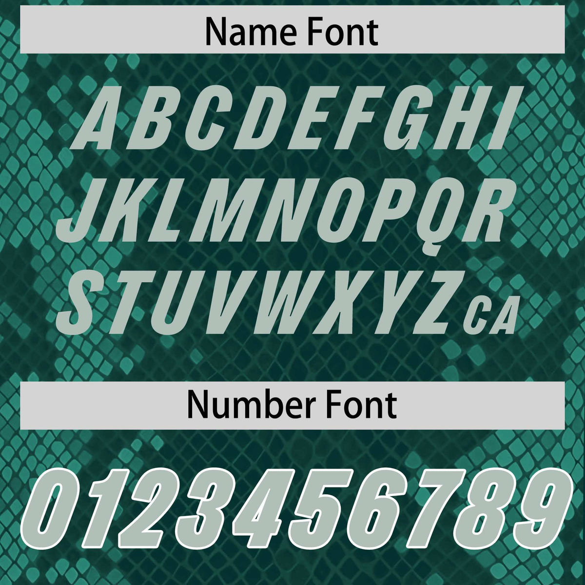 Custom Midnight Green Personalized Snakeskin Graffiti Pattern Authentic Football Jersey