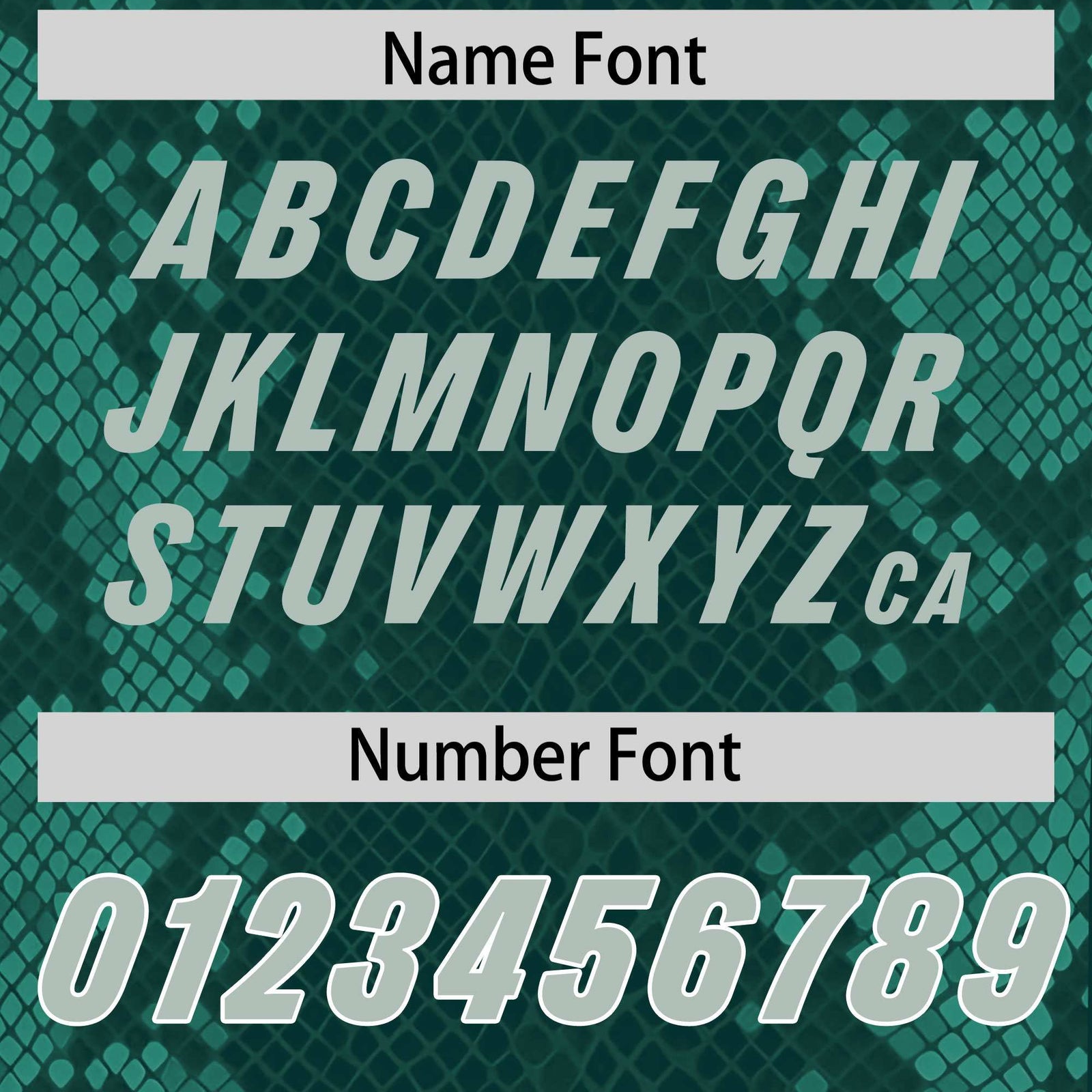 Custom Midnight Green Personalized Snakeskin Graffiti Pattern Authentic Football Jersey