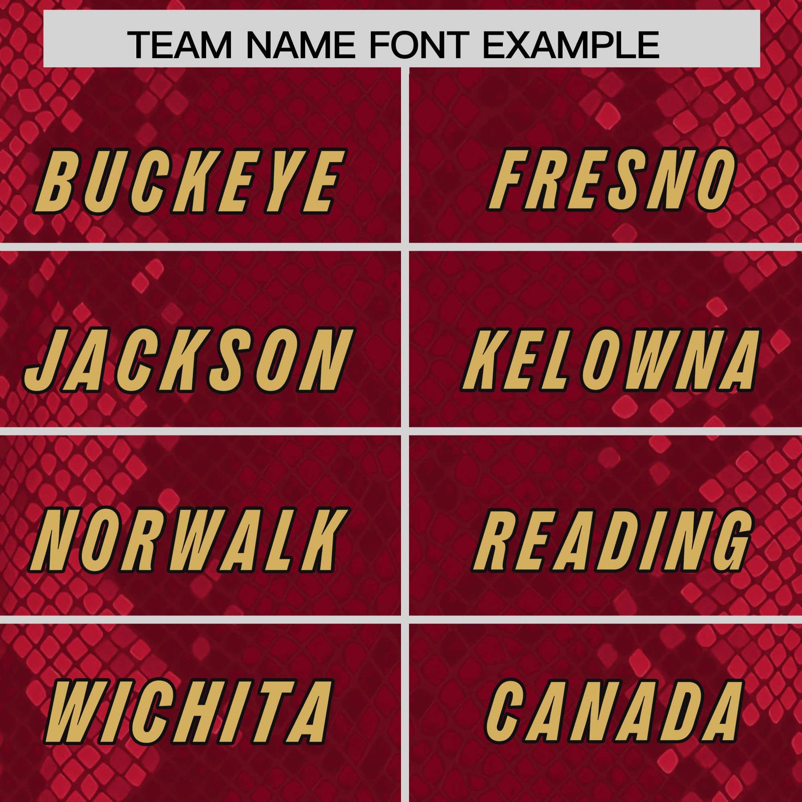 Custom Crimson Personalized Snakeskin Graffiti Pattern Authentic Football Jersey