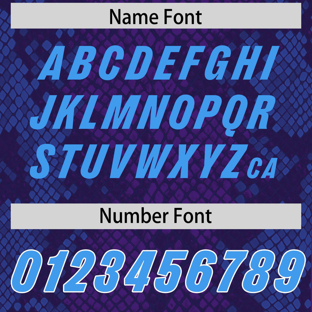 Custom Purple Personalized Snakeskin Graffiti Pattern Authentic Football Jersey