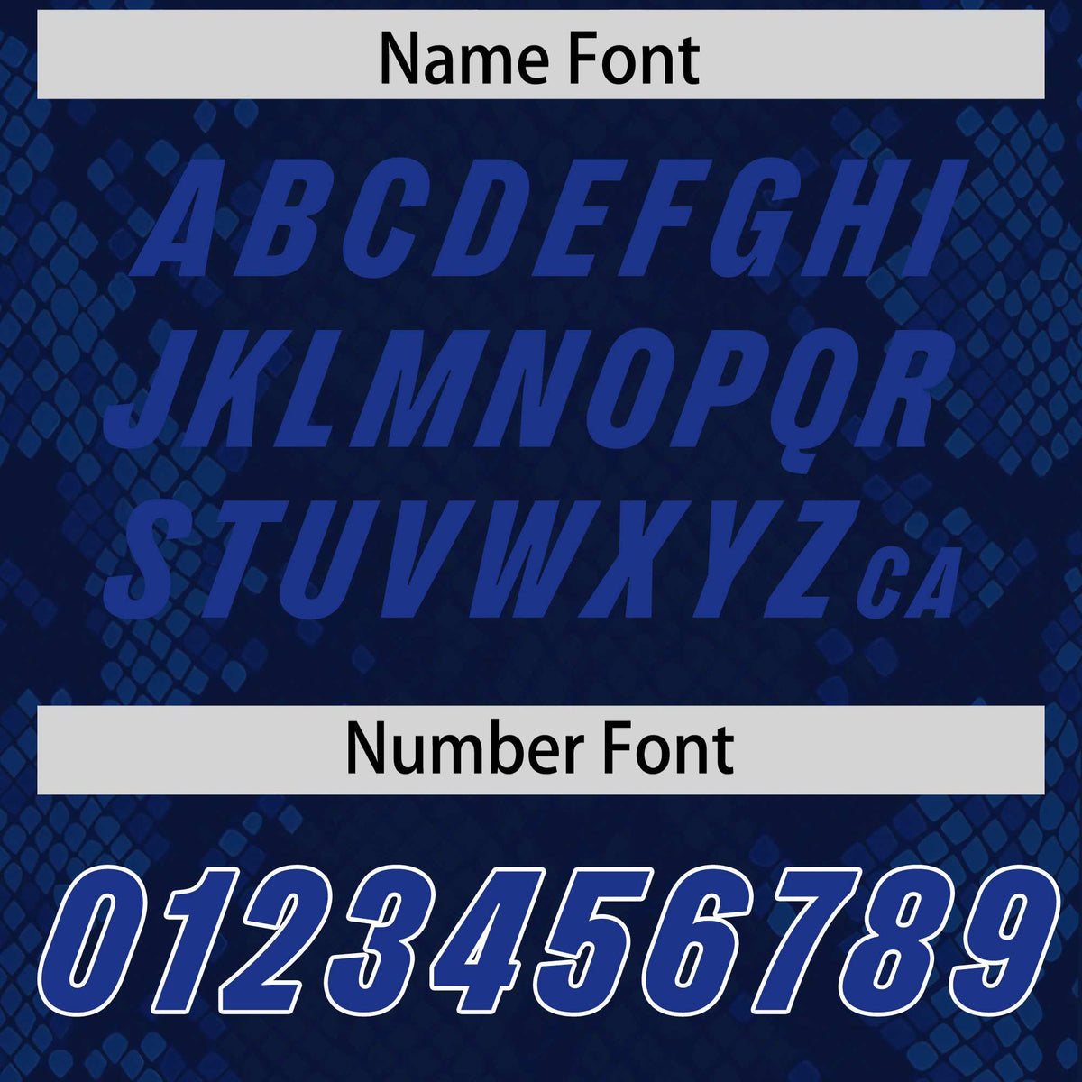 Custom Navy Personalized Snakeskin Graffiti Pattern Authentic Football Jersey