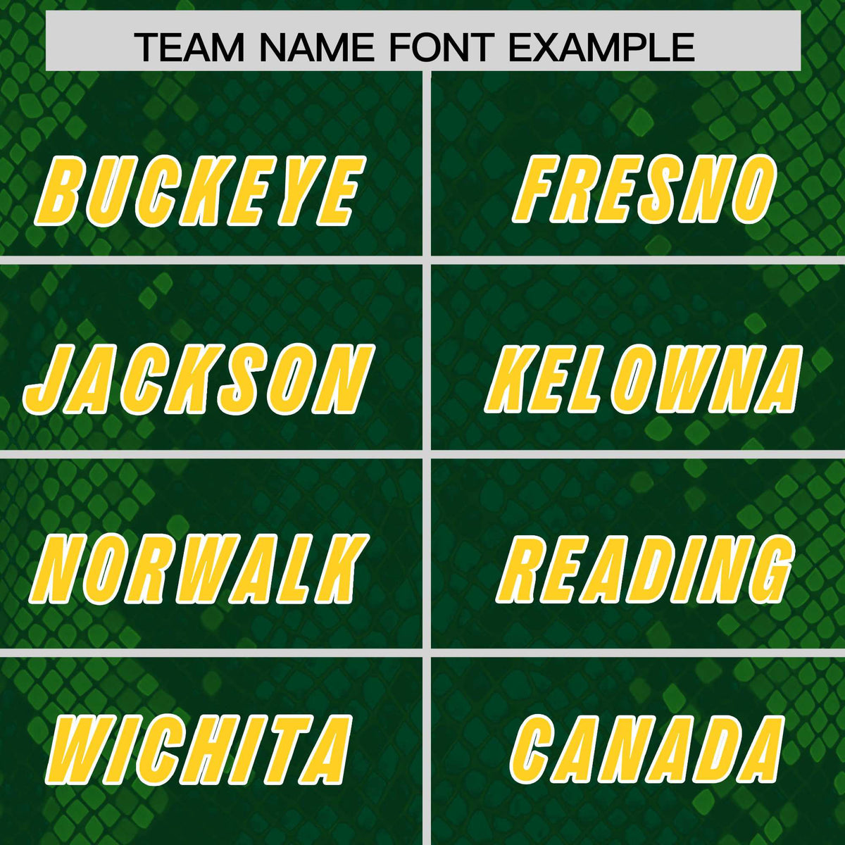 Custom Green Personalized Snakeskin Graffiti Pattern Authentic Football Jersey