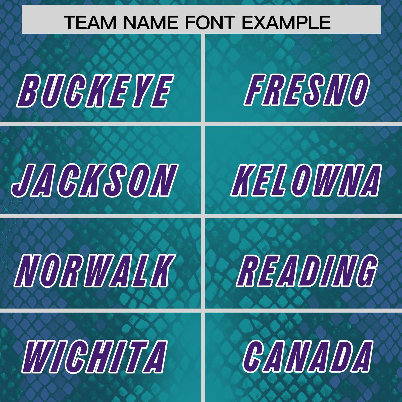 Custom Aqua Personalized Snakeskin Graffiti Pattern Authentic Football Jersey