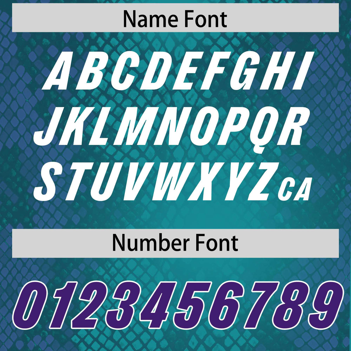 Custom Aqua Personalized Snakeskin Graffiti Pattern Authentic Football Jersey