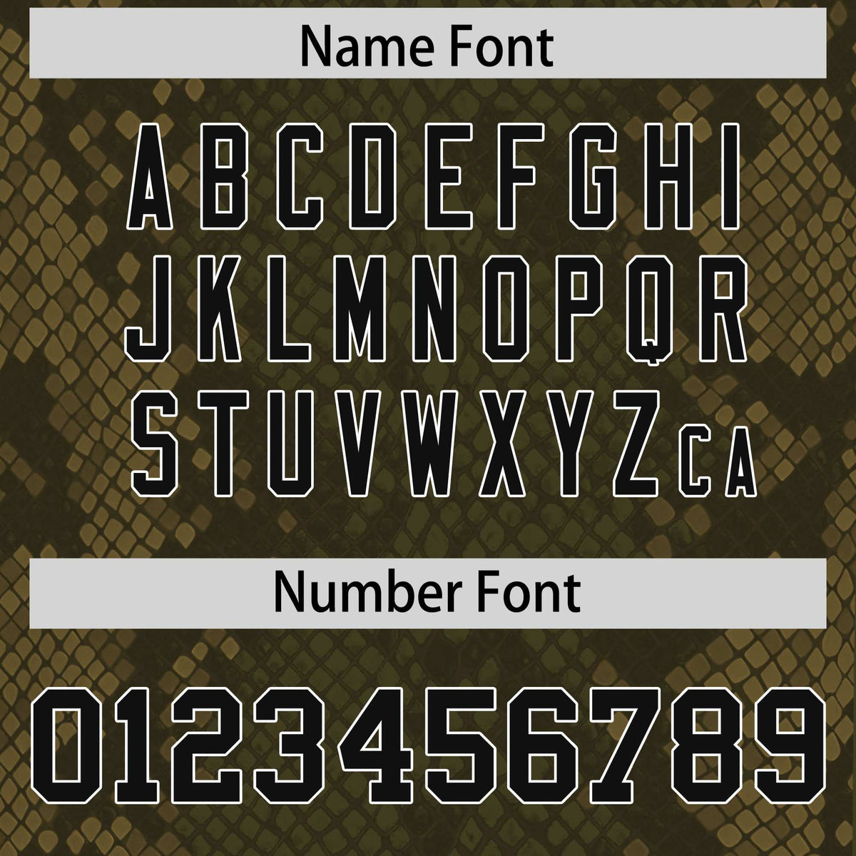 Custom Olive Personalized Snakeskin Graffiti Pattern Authentic Football Jersey